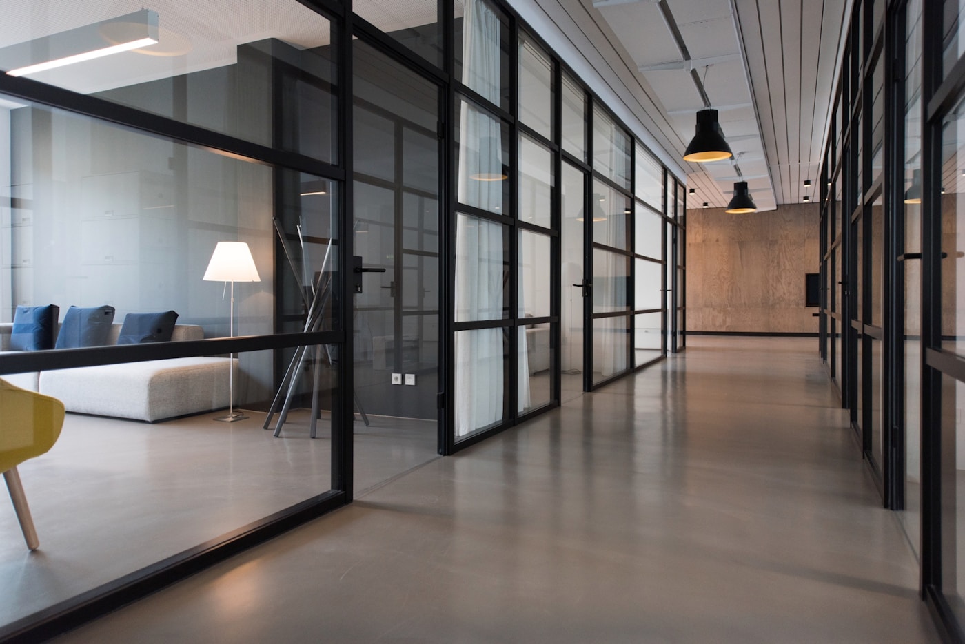 Modern marketing agency office interior in the Paya Lebar business district